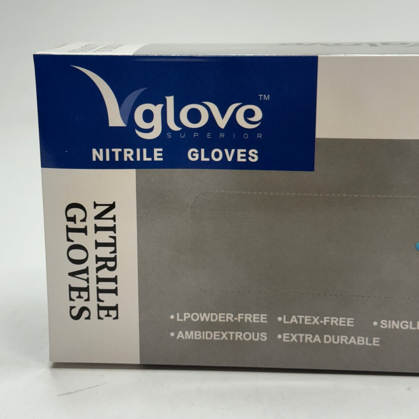 GLOVE (1,000 Count / Case of 10 Boxes) Blue Nitrile Disposable Gloves Size Large – Powder-Free