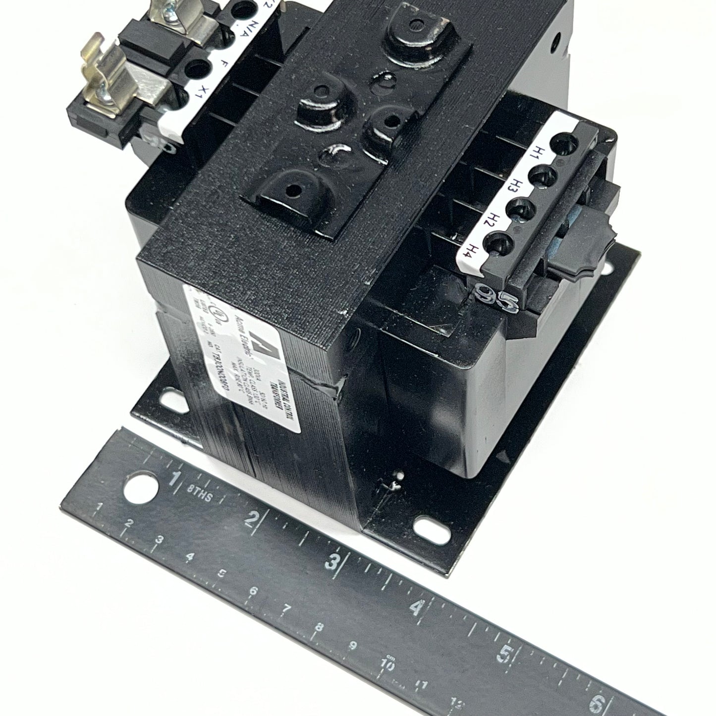 ZA@ FLEX-TRIM Acme Electric Industrial Transformer 300VA 240/480V-120V - Black TB300N008F0