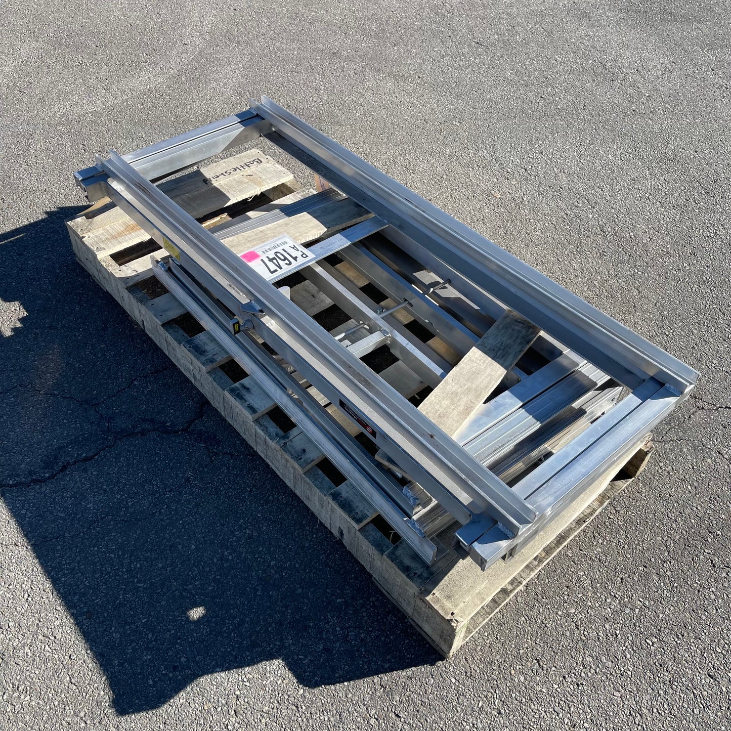 Z@ SLIDEMASTER Truck Bed Cargo Slides ~110 lbs ALUMINUM (AS-IS)