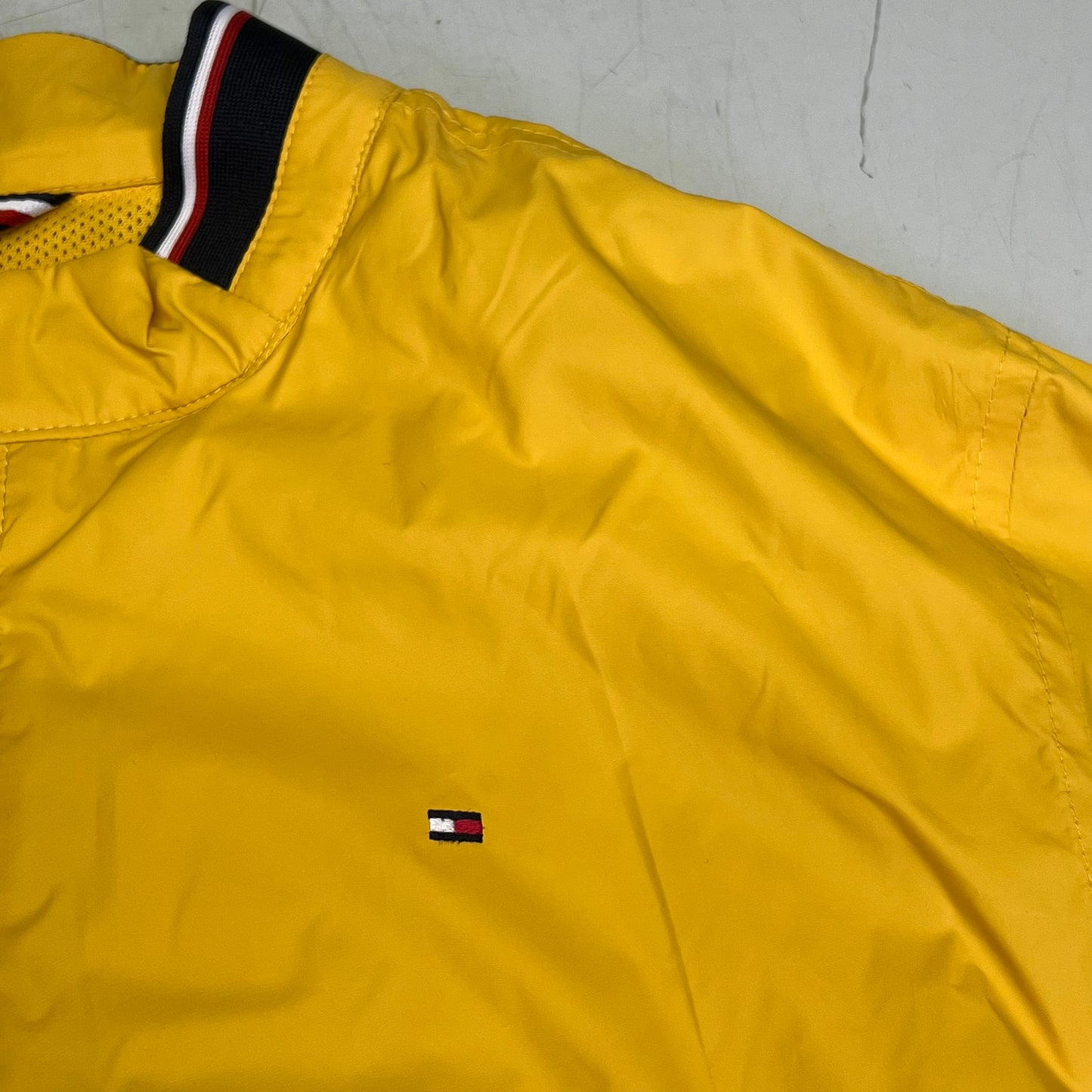 ZA@ TOMMY HILFIGER Spring Bomber Jacket Men's Sz XL Yellow 152AP680