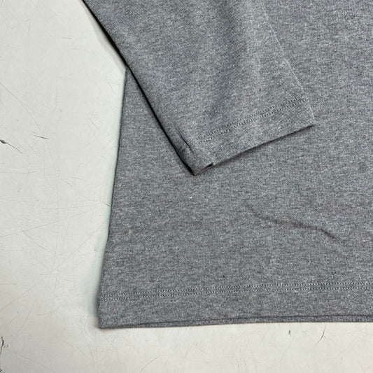 NOBLE OUTFITTERS Tug-Free Long Sleeve Crew Womens Sz 2XL Charcoal Heather 21582W