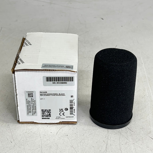SHURE Replacement Sm7db Windscreen Help W/ Unwanted Breath & Wind Black RK345B