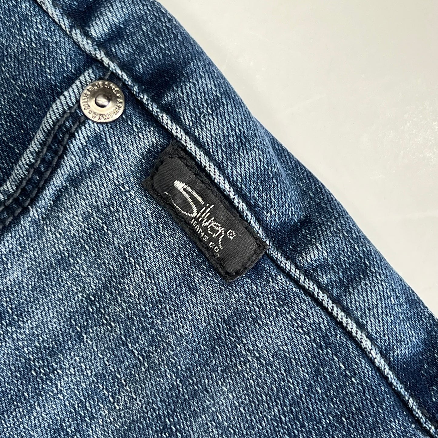 SILVER JEANS CO. Most Wanted Mid Rise Skinny Stretch Jeans Women's Sz 29/29 Blue