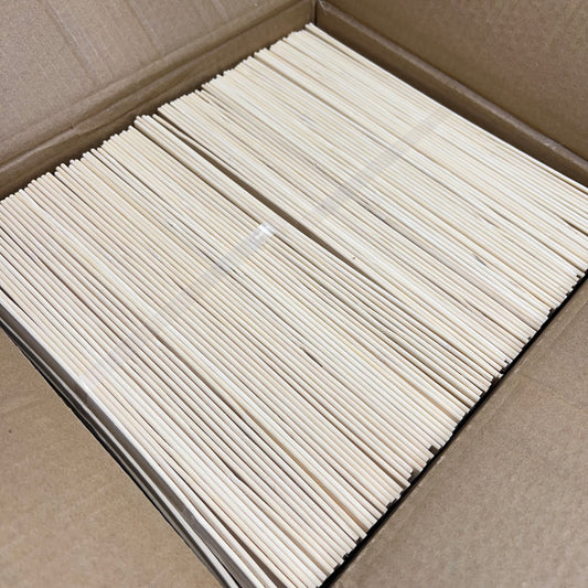 ASTRO PNEUMATIC TOOLS (1000 PACK) Bamboo Paint Paddles for Mixing 12" Tan 4586