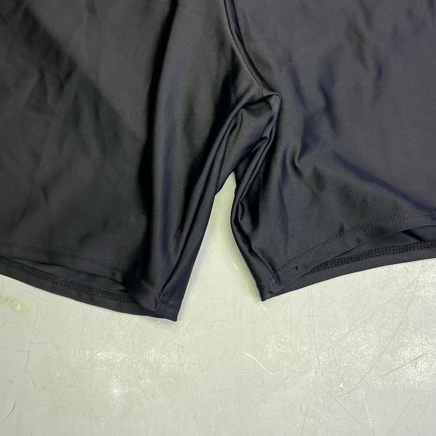 ATTRACO High Waisted Quick Dry Swim Boyleg Shorts Women's Sz 2XL Black 3418