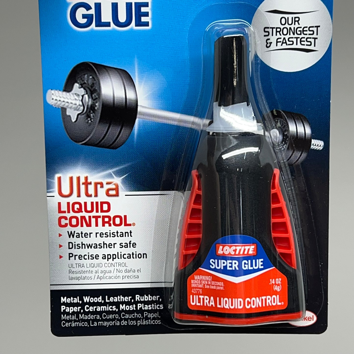 HENKEL LOCTITE (3 PACK) Strongest Super Glue Ultra Liquid Control 0.14oz 1647358