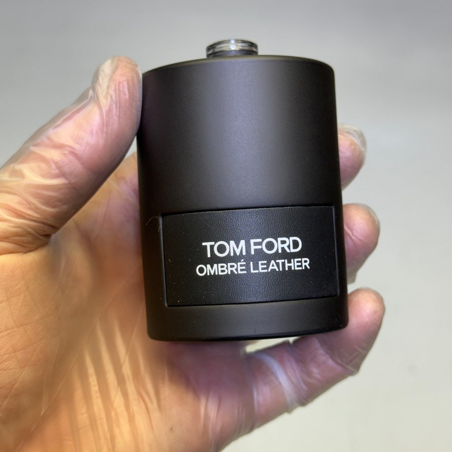 TOM FORD Ombre Leather Eau De Parfum Collectible EMPTY BOTTLE 3.4 oz 100ml Black