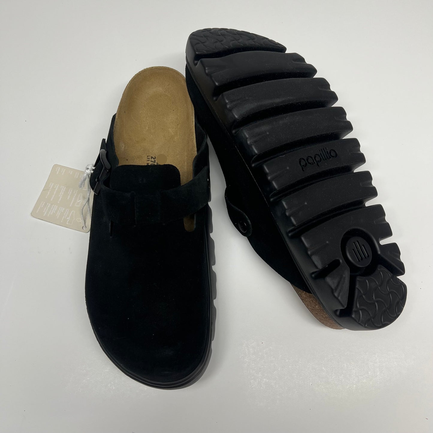 BIRKINSTOCK  Papillio Boston Chunky Sandal Women's Sz EU 40 Black 1028317