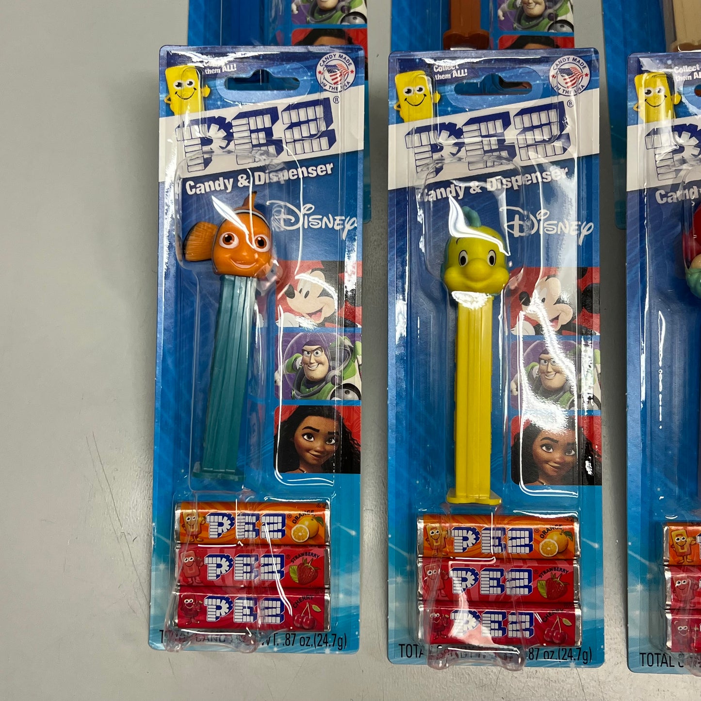 PEZ (12 PACK) Disney Pixar Candy Dispenser Assortment W/ Refill Rolls BB 04/30