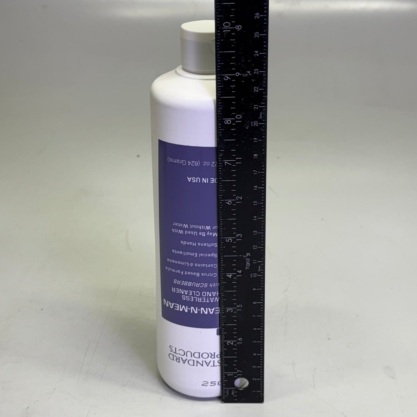 US STANDARD PRODUCTS (12 PACK) Clean-N-Mean Waterless Hand Cleaner 22 oz White 4969USP