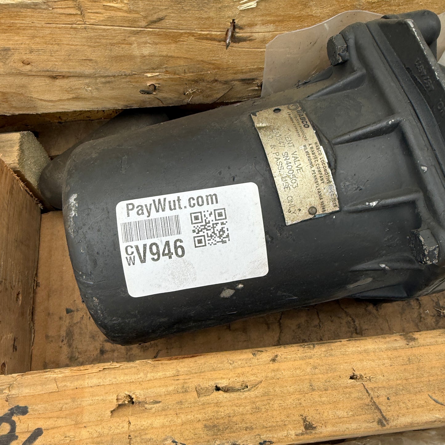 WABTEC Train Parts (AS-IS)