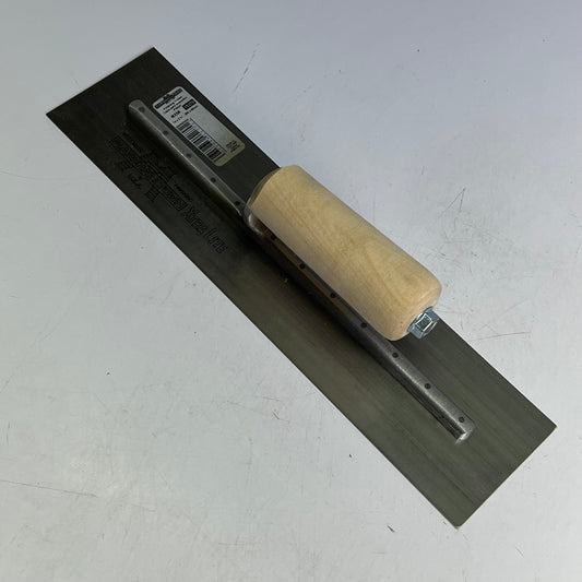 MARSHELLTOWN Finishing Trowels High Carbon Steel W/ Wood Handle 14"x3.5" MX58