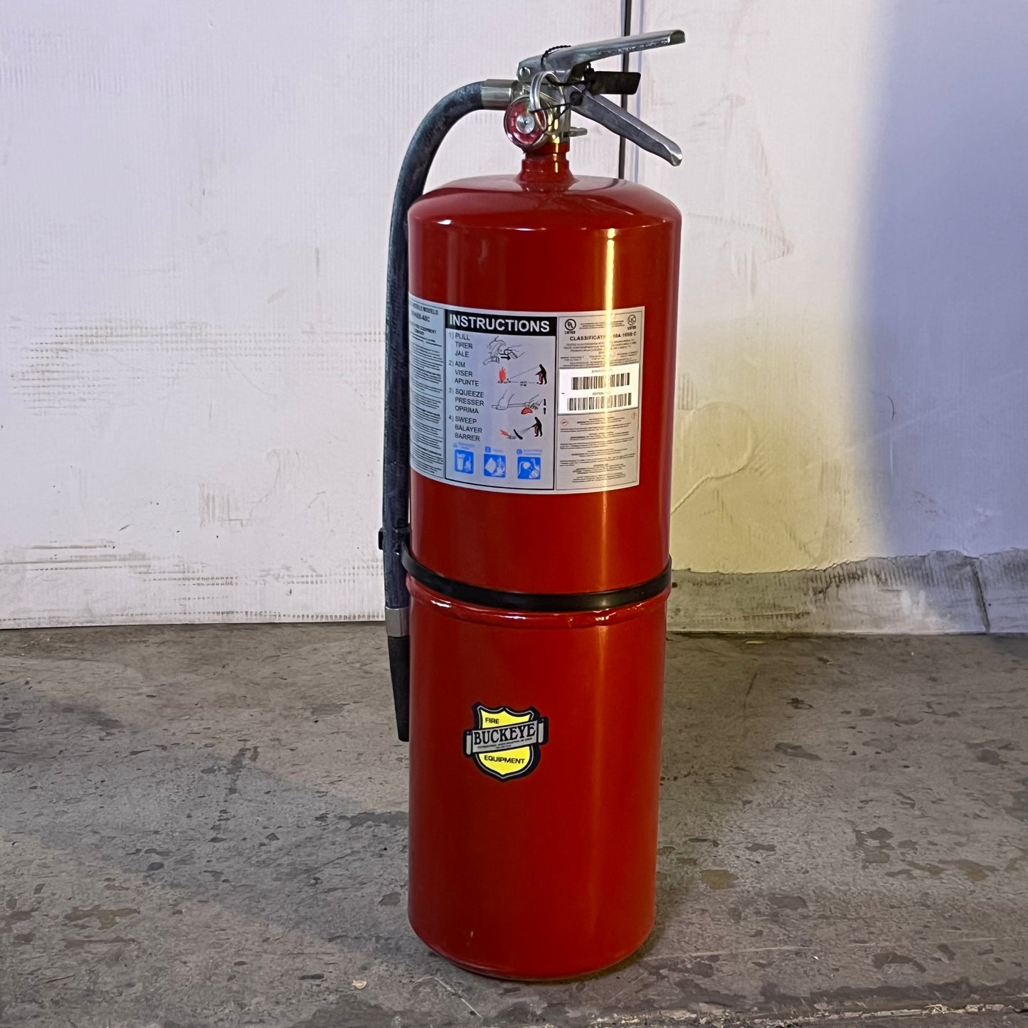 ZA@ BUCKEYE Fire Extinguisher 30 Lb 30SHIDB-ABC B