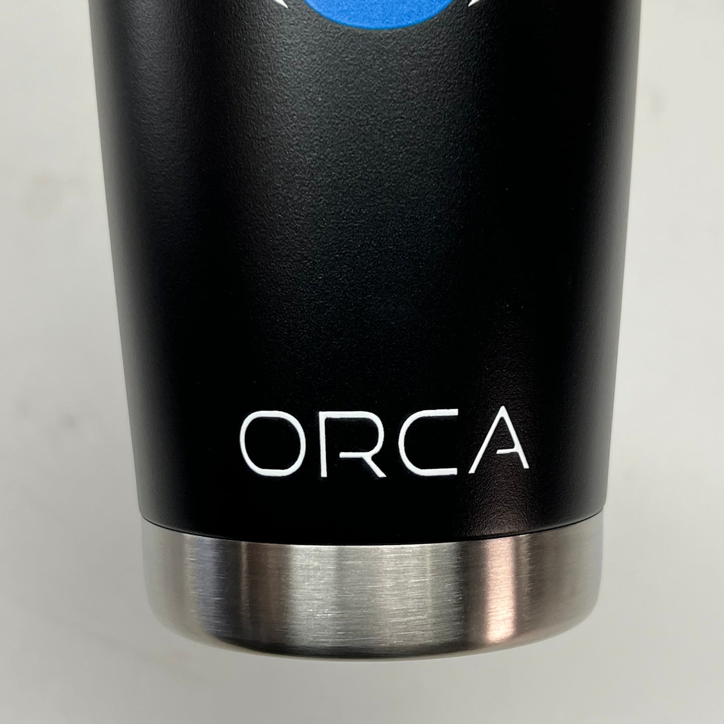 ZA@ ORCA PLUNGE Hot & Cold Beverage Tumbler W/ Logo 20oz Black (As-Is)