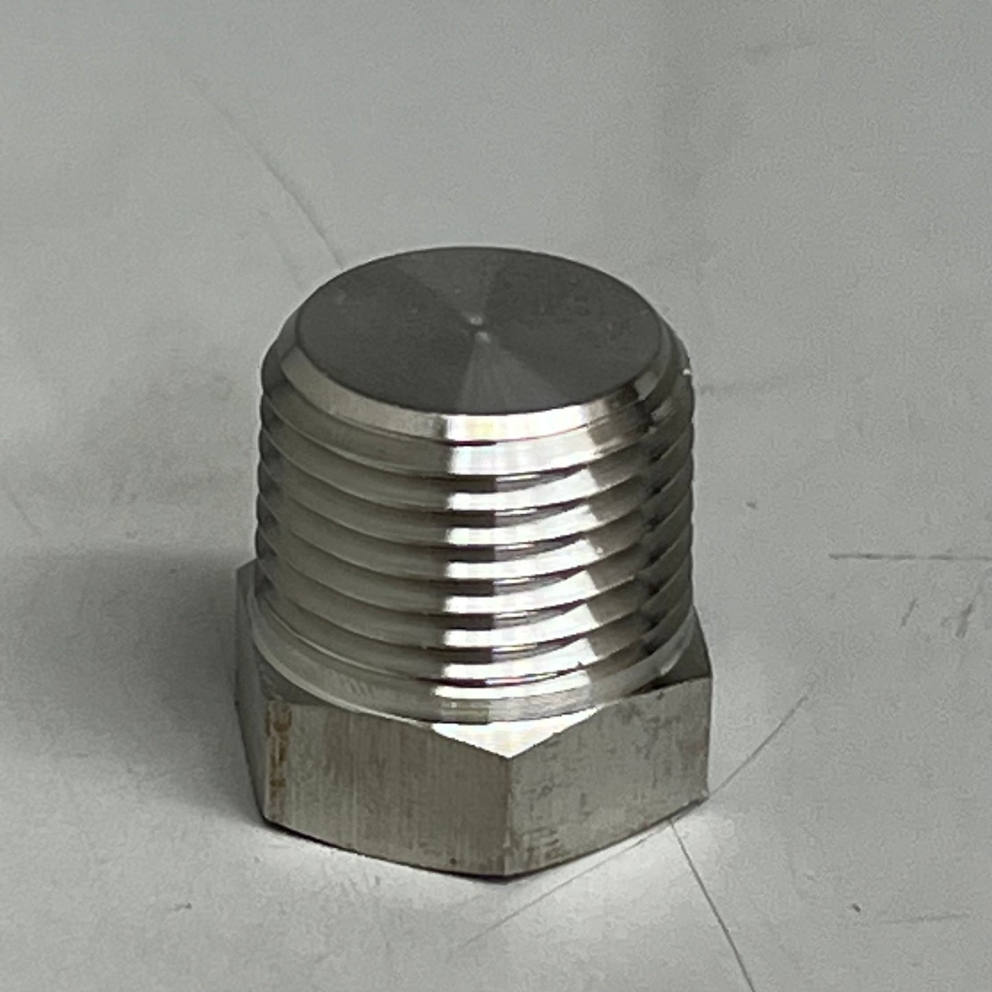 DERNORD (10 Pack) Stainless Steel Hexagonal Head Plug 3/4" by 7/8" 17449