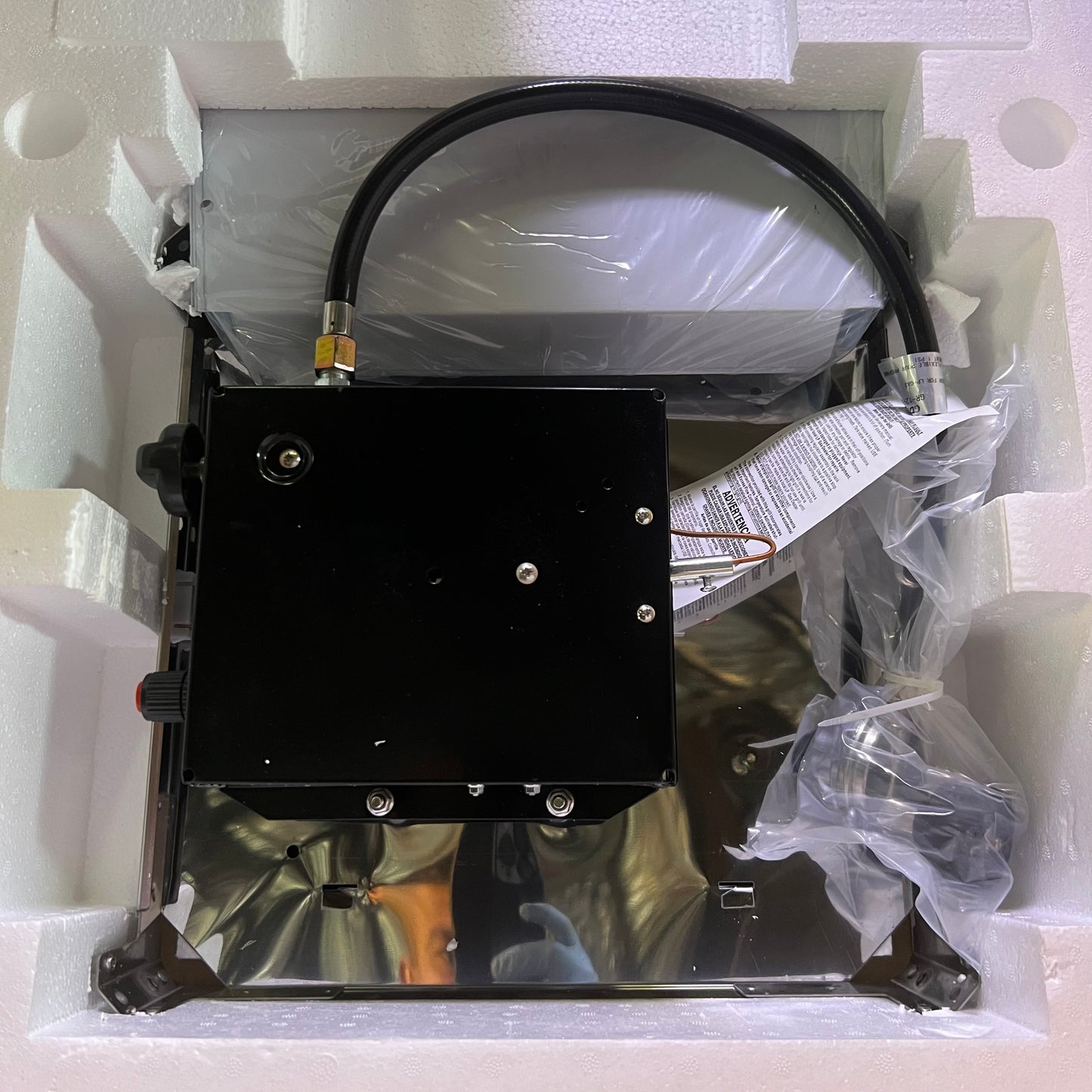 ZA@ Outdoor Patio Heater PH-665-SS (AS-IS, Damage Lid)