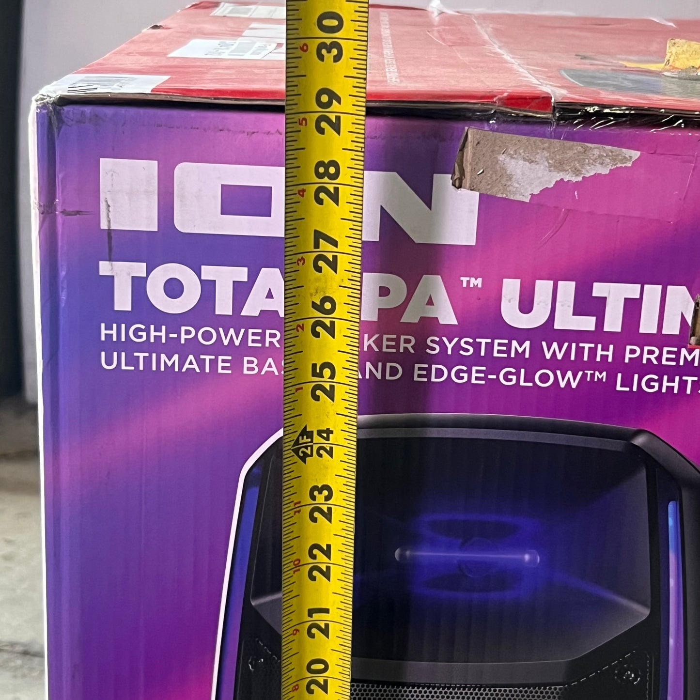 ION MFG Total PA Ultimate Bluetooth PA Speaker System Black IPA161REV E (New Other, Distressed Box)