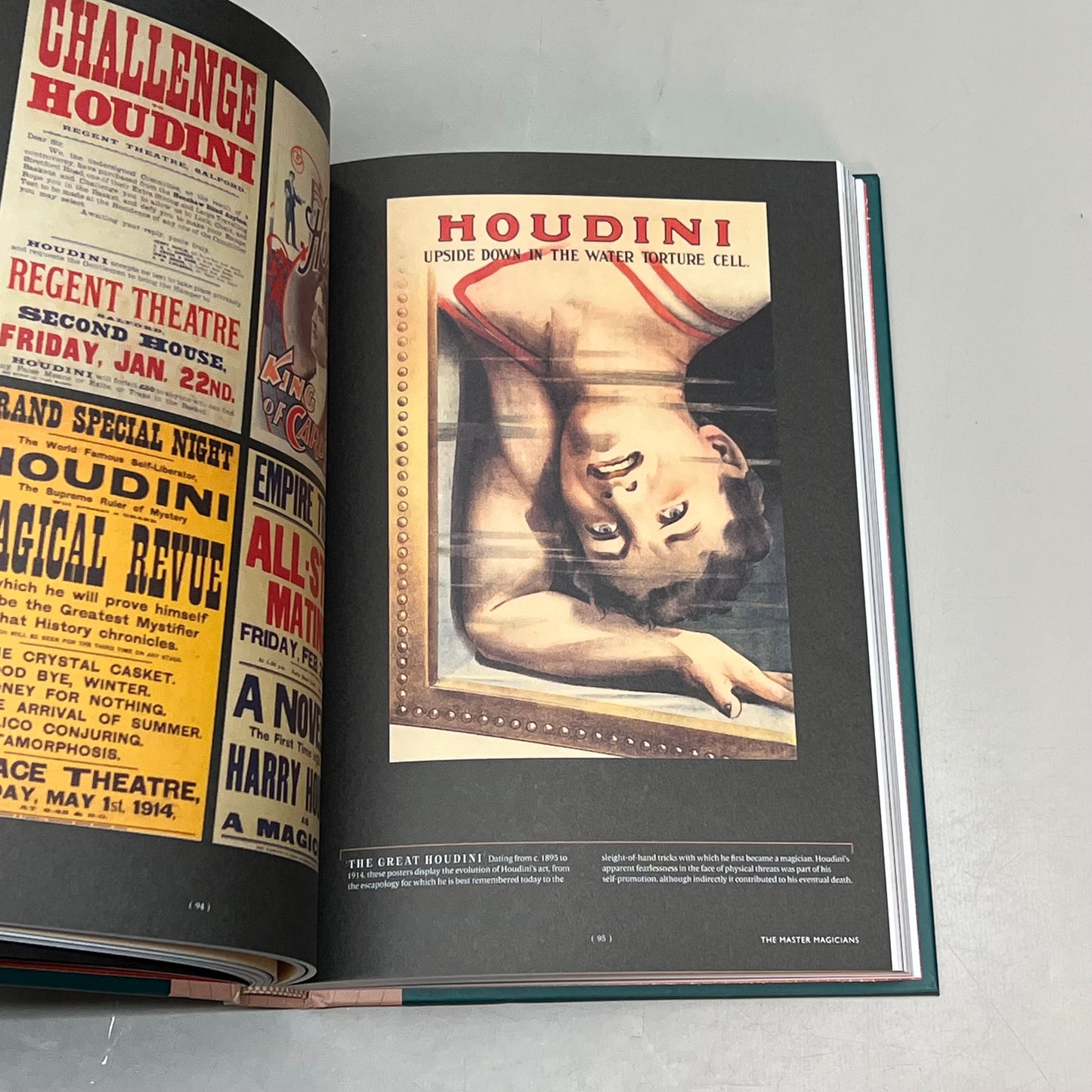 SPECTACLE OF ILLUSION Magic & Paranormal Hardback Book By Tomkins Matthew