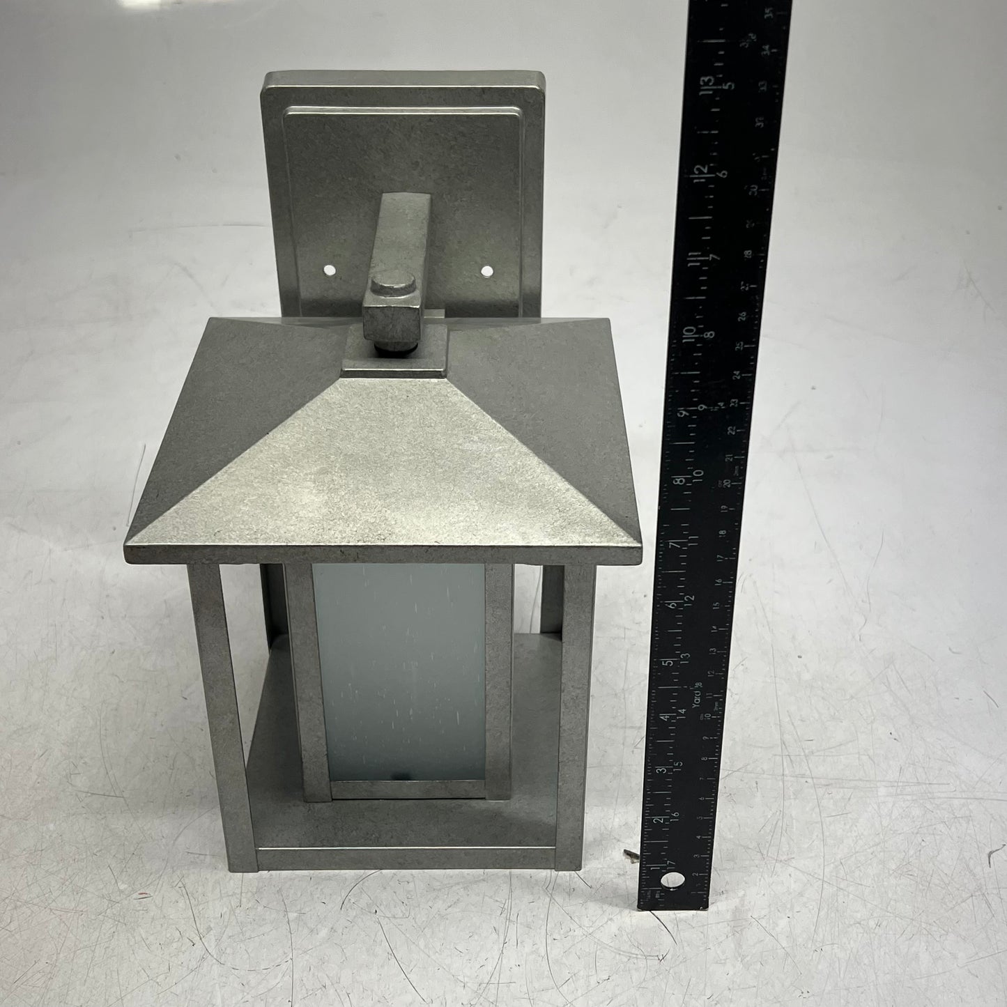 GENERATION LIGHTING  1-light Outdoor Wall Mount Lantern 3000K Grey 89029EN3-57