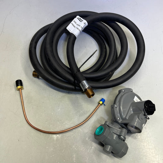 FISHER / LB WHITE Regulator & Gas Hose W/ Copper Nozzle 430-1339820 130-25108