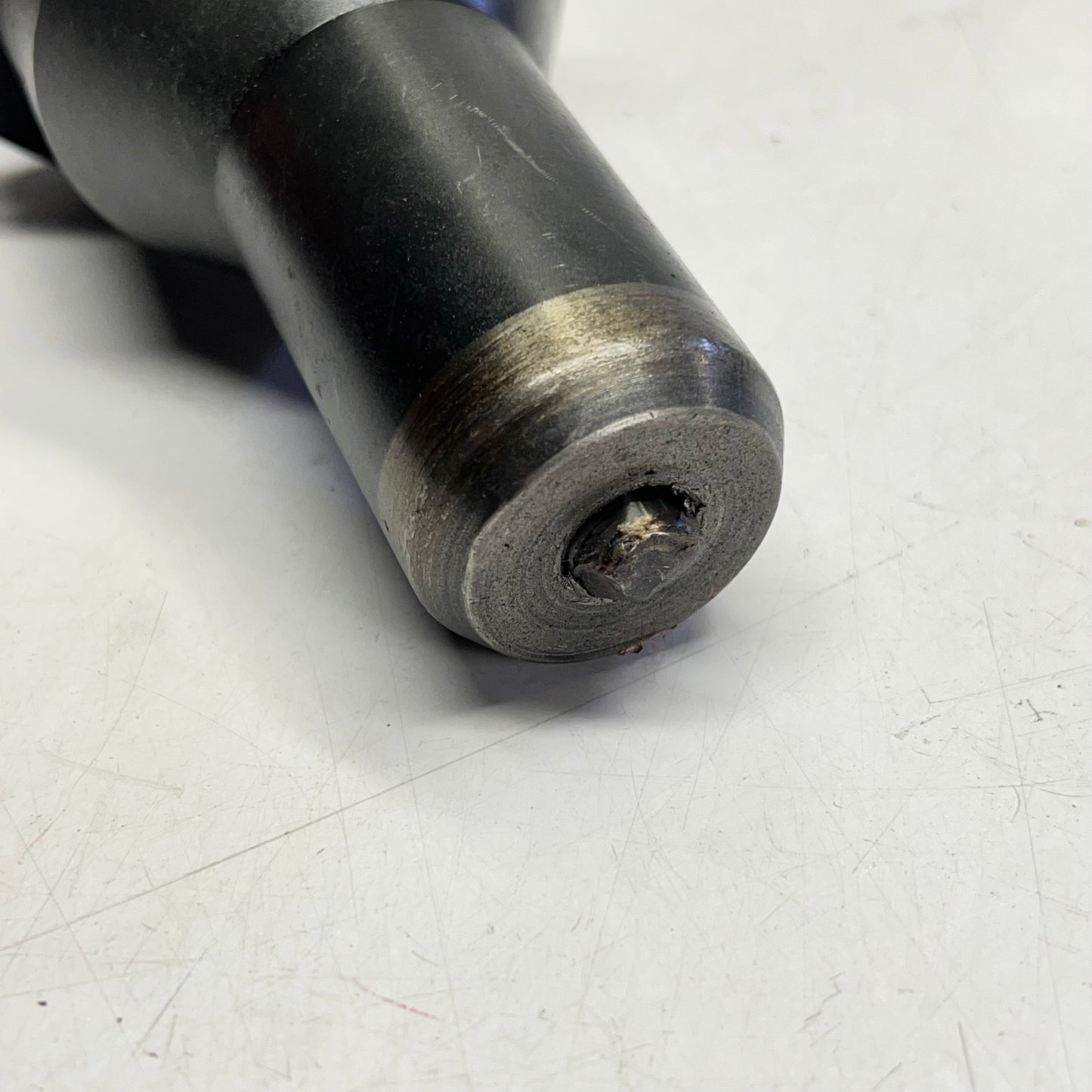 Cat 50 End Mill Holder & Retention Knob  ~1/2" Bit Hole Dia (Used)