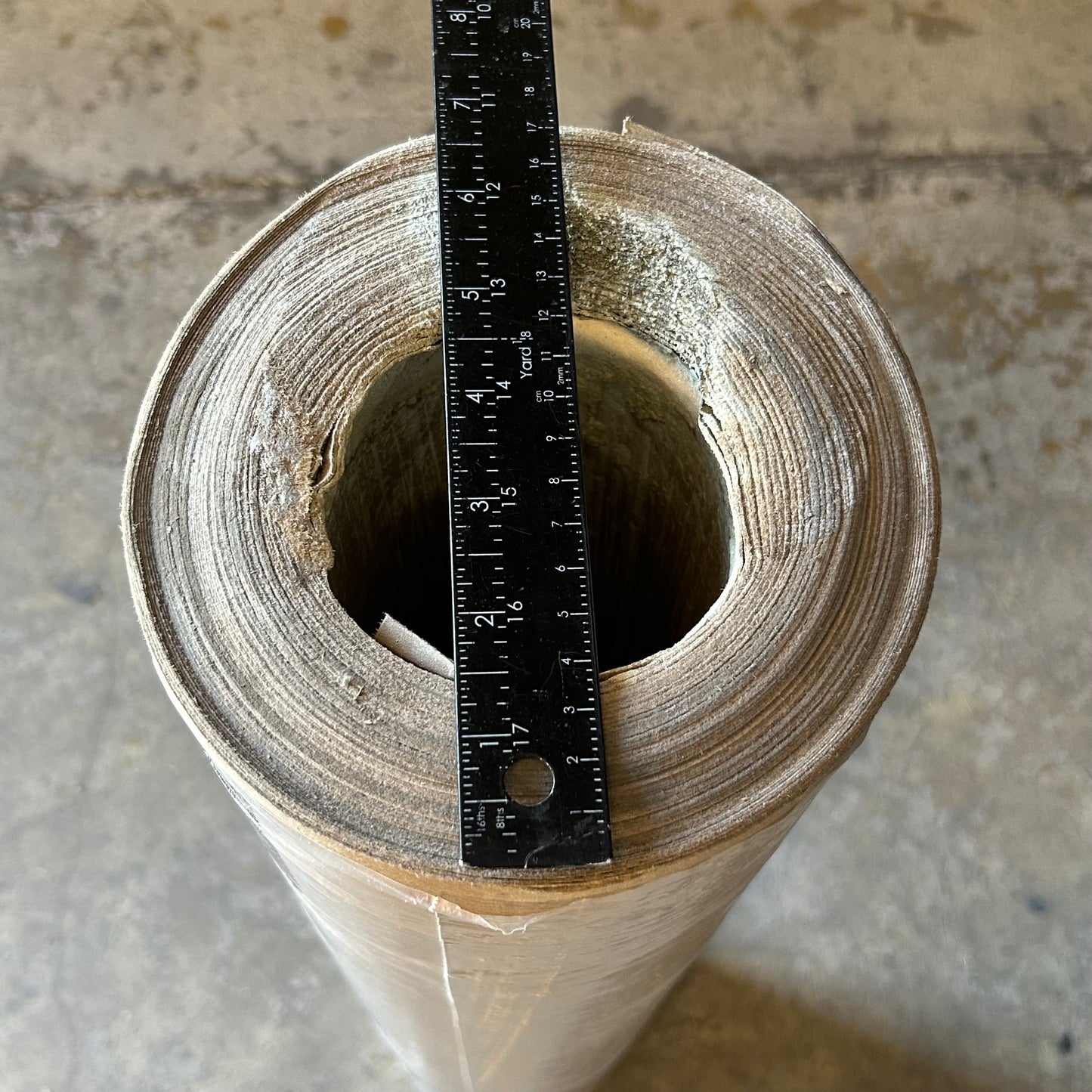 ZA@TRIMACO X-Board Lightweight Surface Protector  35"x100' As-is (Damaged Around Edges-See Images) Brown 12370/9 (Copy)