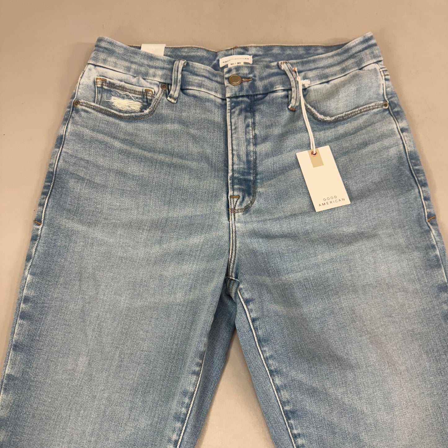 GOOD AMERICAN Good Legs Extra Stretch Jeans Women's Sz 10 GLCH960T INDIGO506