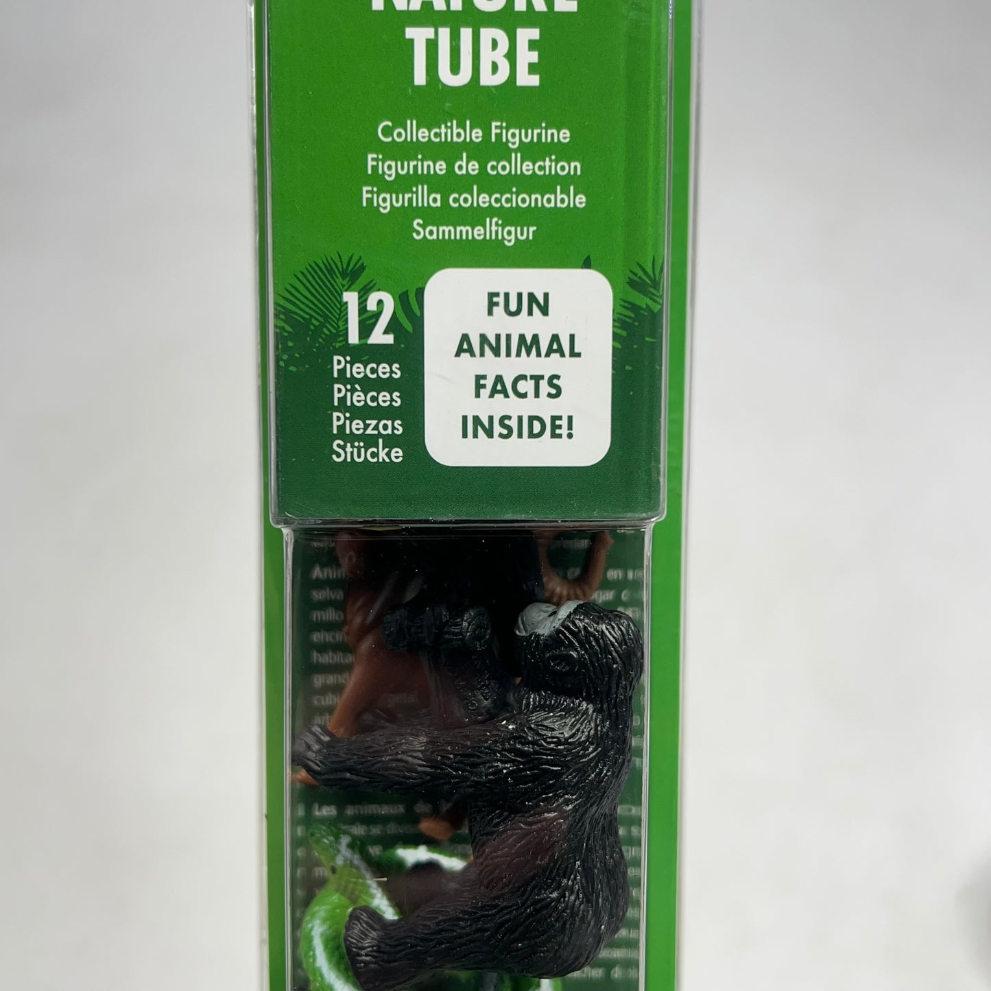 ZA@ WILD REPUBLIC (12 PIECES) Tube Of Collectable Rainforest Figurines & Playmat B