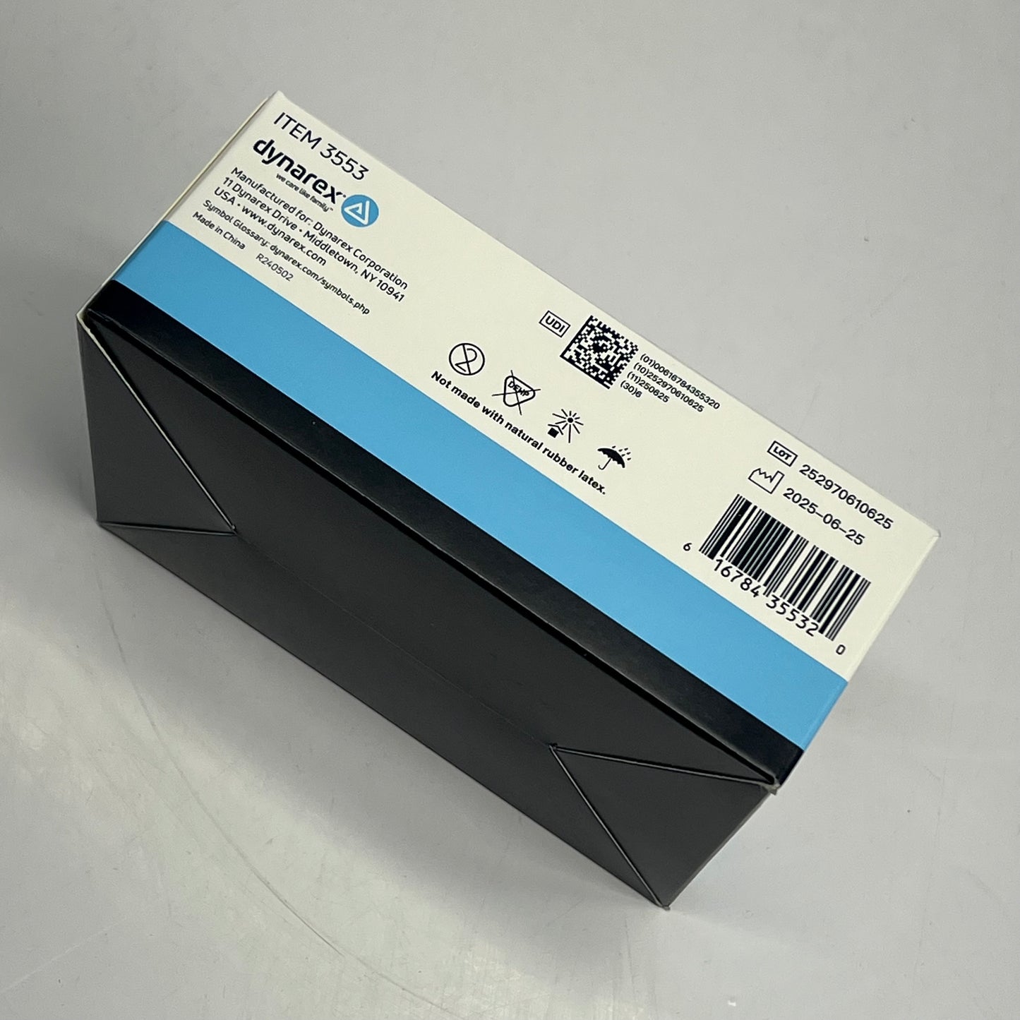 ZA@ DYNAREX (6 ROLLS) Paper Surgical Tape Cur Pro 2"x10yd White 3553 C