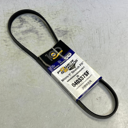 NAPA Micro-V Belt For Cadillac & Chevrolet  K04 9/16"x34 3/8" - 3mm 5040337SF