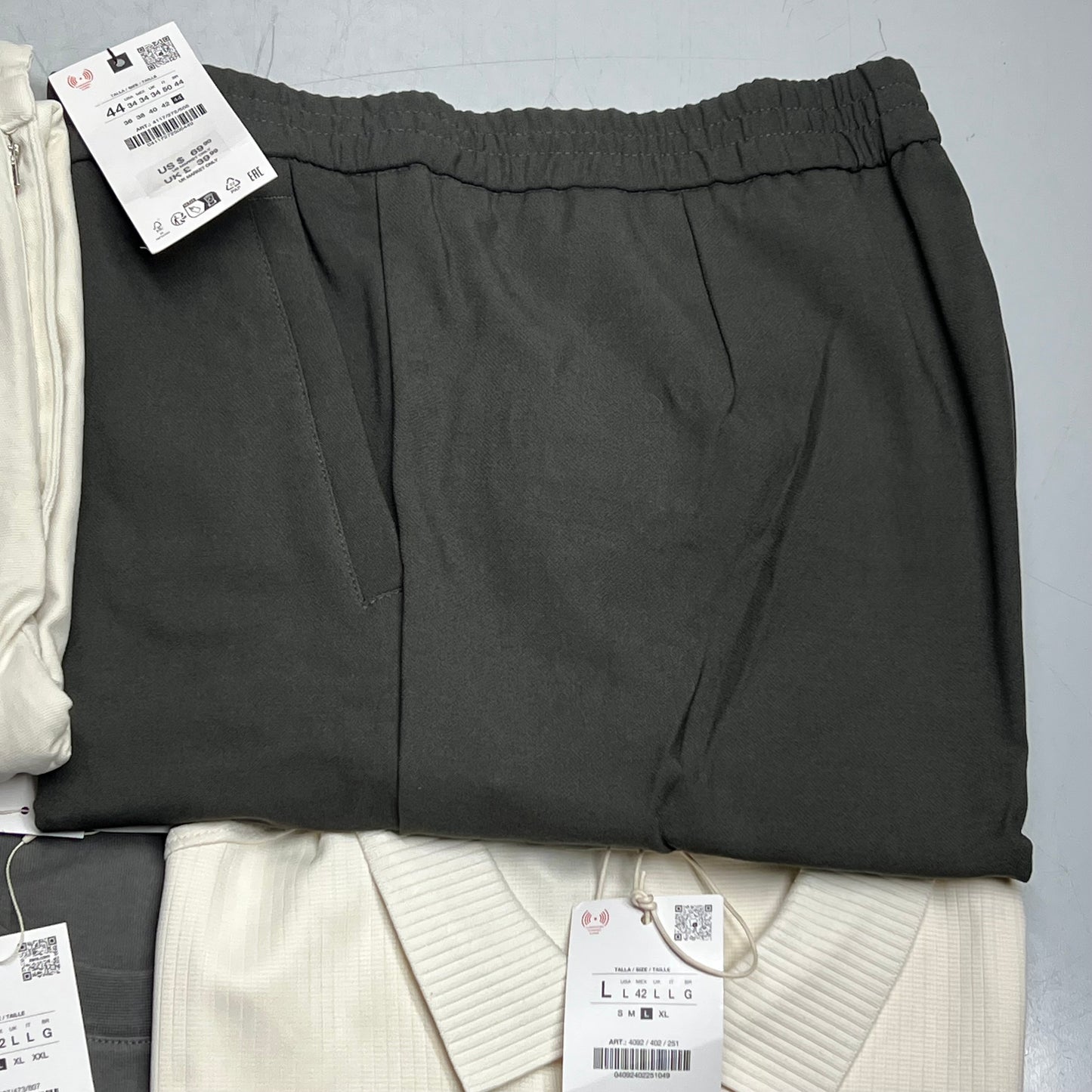 ZA@ ZARA Lot of Assorted Clothing Top & Bottoms Women's Sz L  Multicolor