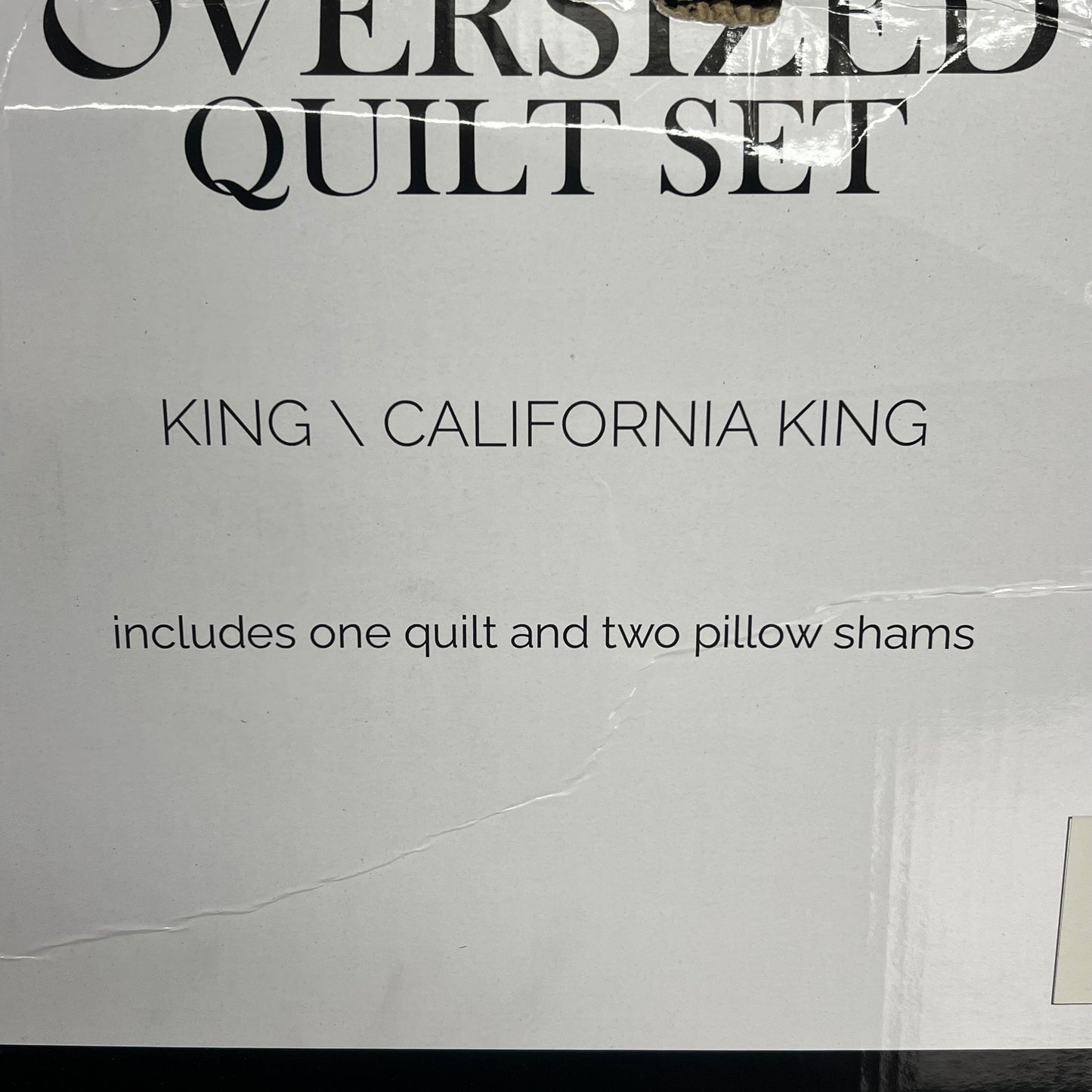 SOUTHSHORE FINE LINENS Khari Quilt & Sham Set King/Cal King Slate 10458273