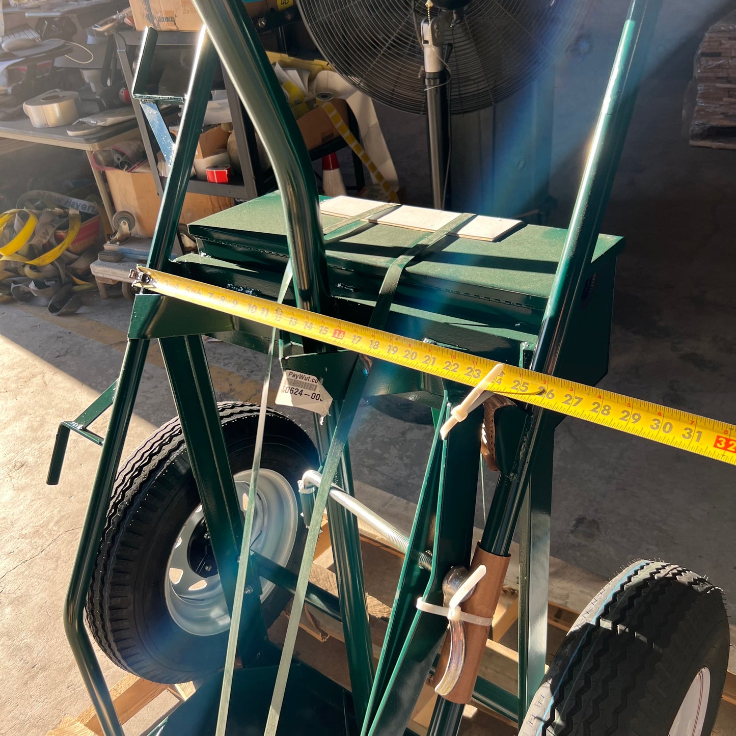 HARPER Industrial 2-Cylinder Welding Cart for Oxygen & Acetylene Tanks with Tool Box 950-34