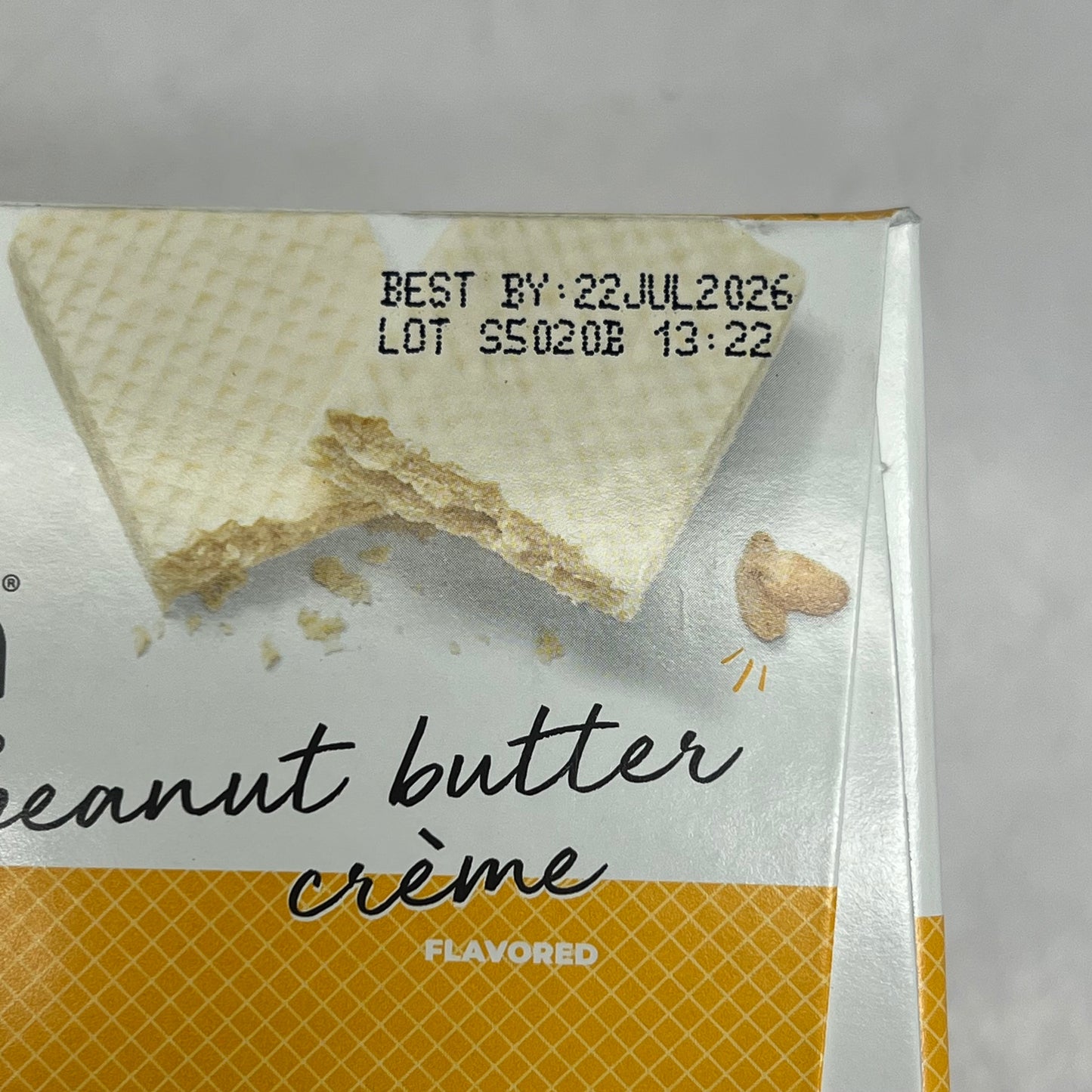 ZA@ POWER CRUNCH  (12 PACK) Wafer Whey Protein Energy Bar Pre/post Workout BB 07/26