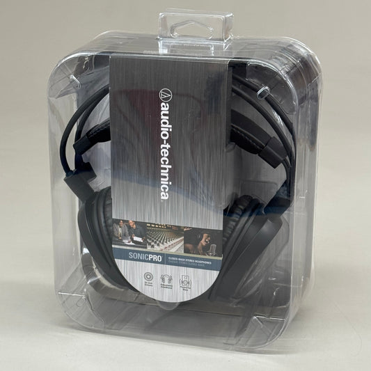 ZA@ AUDIO-TECHNICA Closed-back Stereo Over Ear Cabled Headphones Black ATH-AVC400