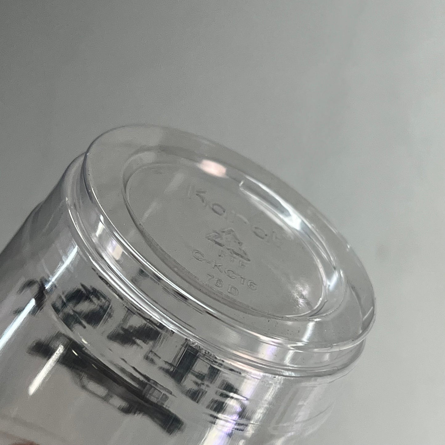 ZA@ KARAT (50 PACK) Jones Coffee Plastic Cups For Cold Beverages 16oz Clear A