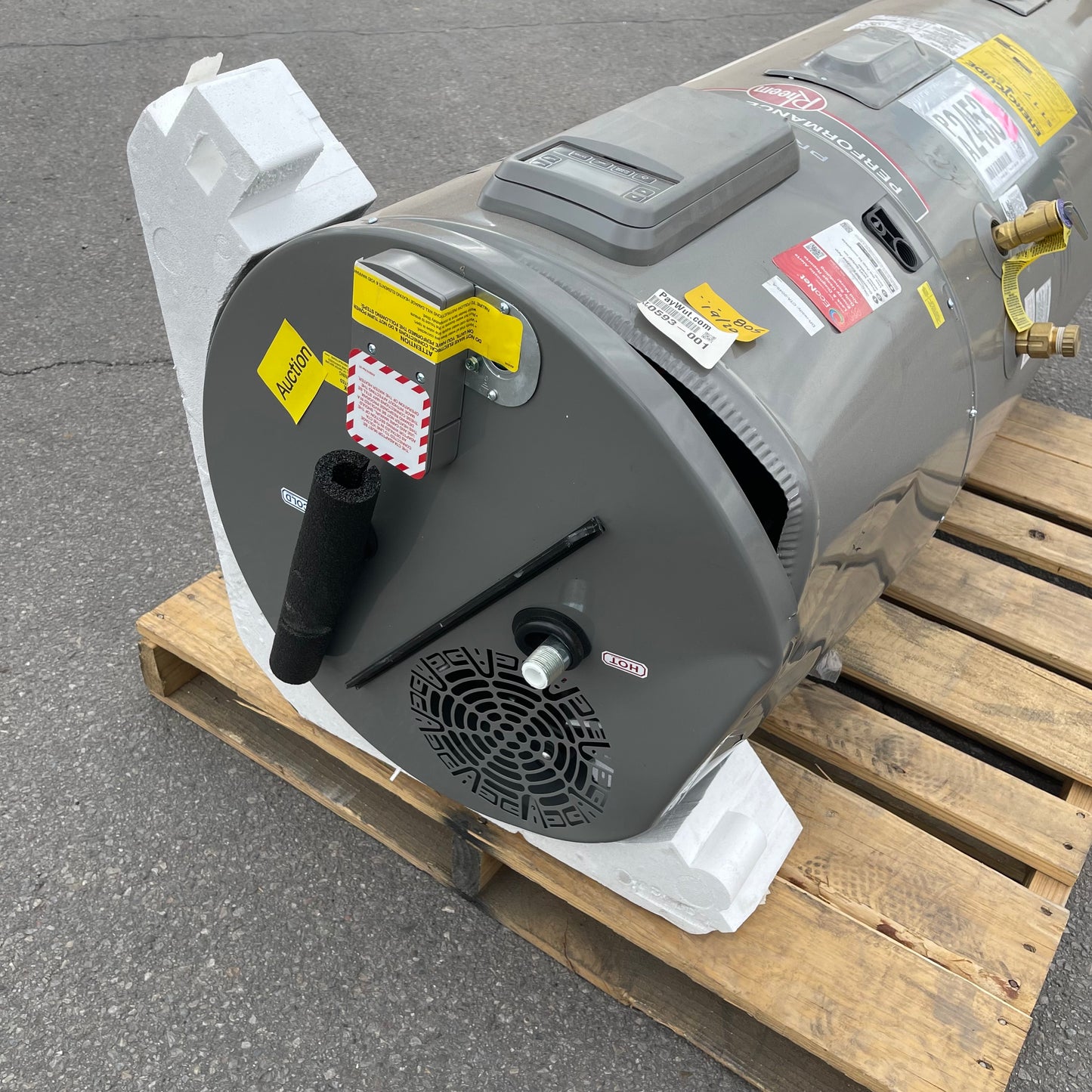 ZA@ RHEEM Hybrid Water Heater 50 gal Grey (AS-IS)(B)