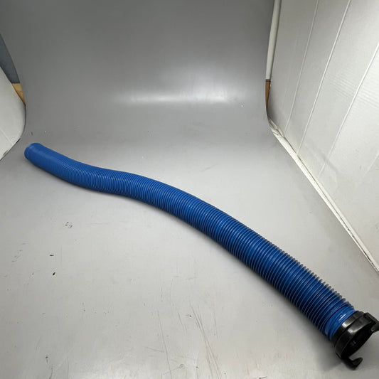 VALTERRA (2 Pack) 10' Quick Drain, Sewer Hose with Adapter Blue D04-0120PB