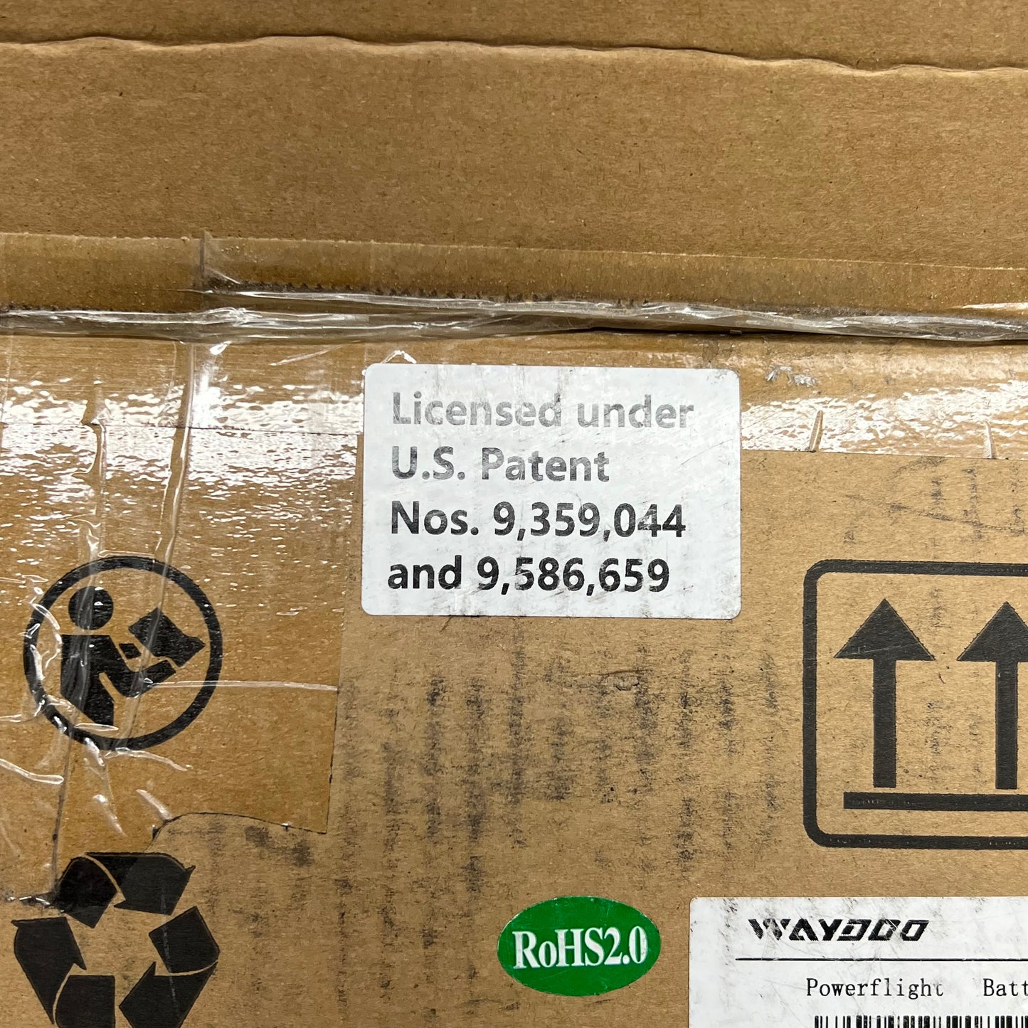 WAYDOO Flyer Evo Powerflight High Performance Lithium Ion Battery  UN3480