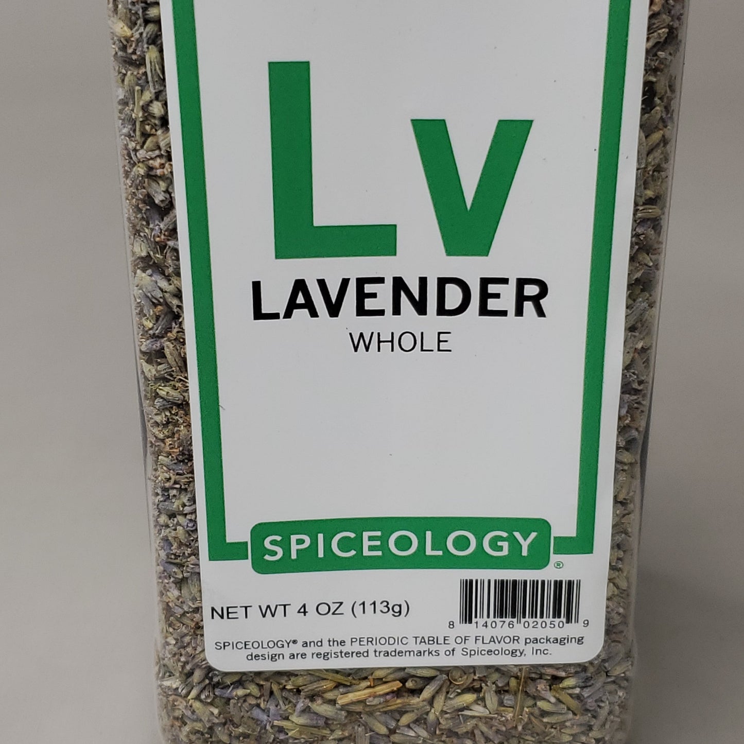 SPICEOLOGY 5PK Lavender Whole Large 4 oz Manufactured 4/15/22 (New)