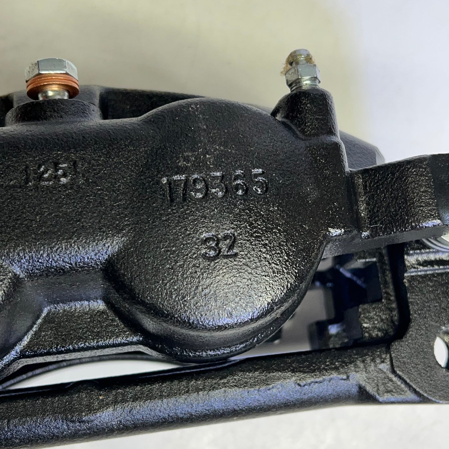 ADAPTIVE ONE Napa Brake Caliper Dual Piston Remanufactured Black 2797XB