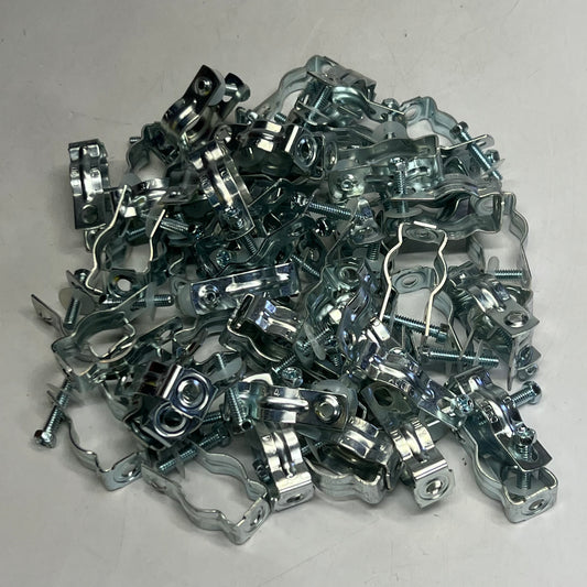 NVENT CADDY (100 Clamps) Conduit/Pipe Clamps Sz 3/4" Emt, 3/4" Pipe, 1/4 Hole CD1B