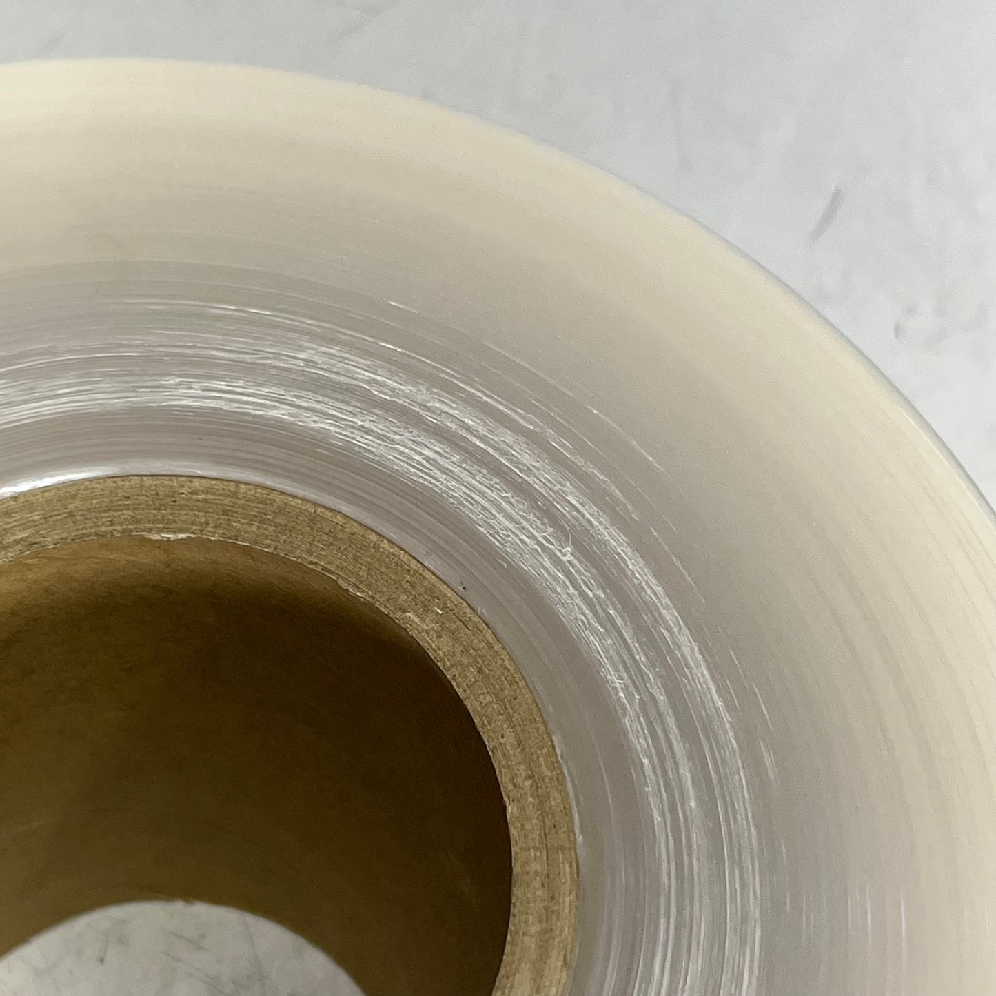 ZA@ (4 PACK) Rolls of Stretchy Plastic 6" Wide Unknown Length Clear