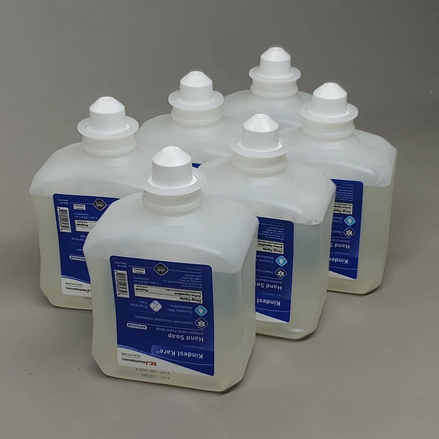 ZA@ SCJ Professional 12 Cartridges Kindest Care Advanced Antimicrobial Foam 1 L (12L Total) 03/24