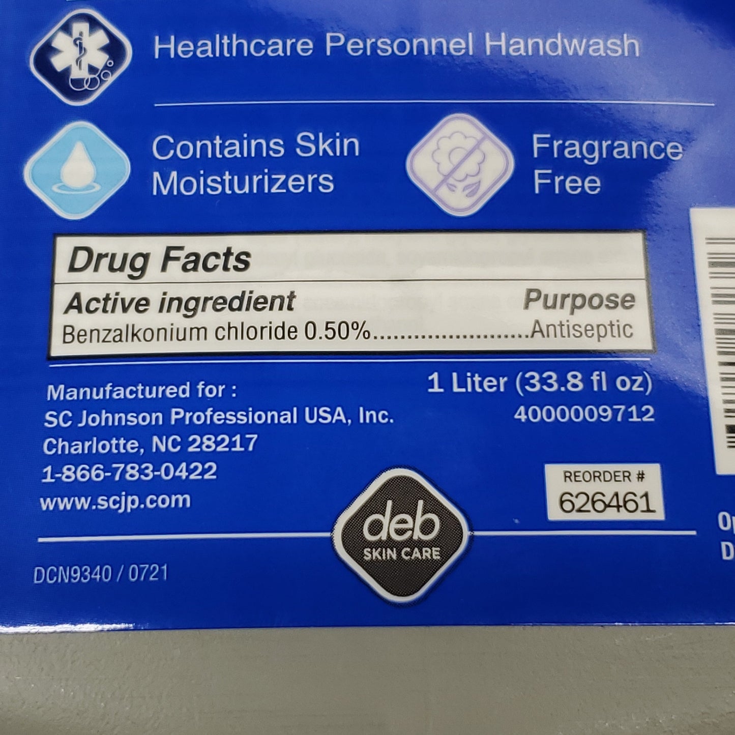 ZA@ SCJ Professional 12 Cartridges Kindest Care Advanced Antimicrobial Foam 1 L (12L Total) 03/24