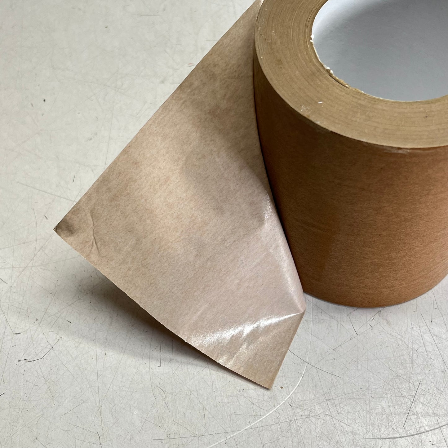 (4 PACK) Brown Tape Packing/moving 6" Unknown Length Brown