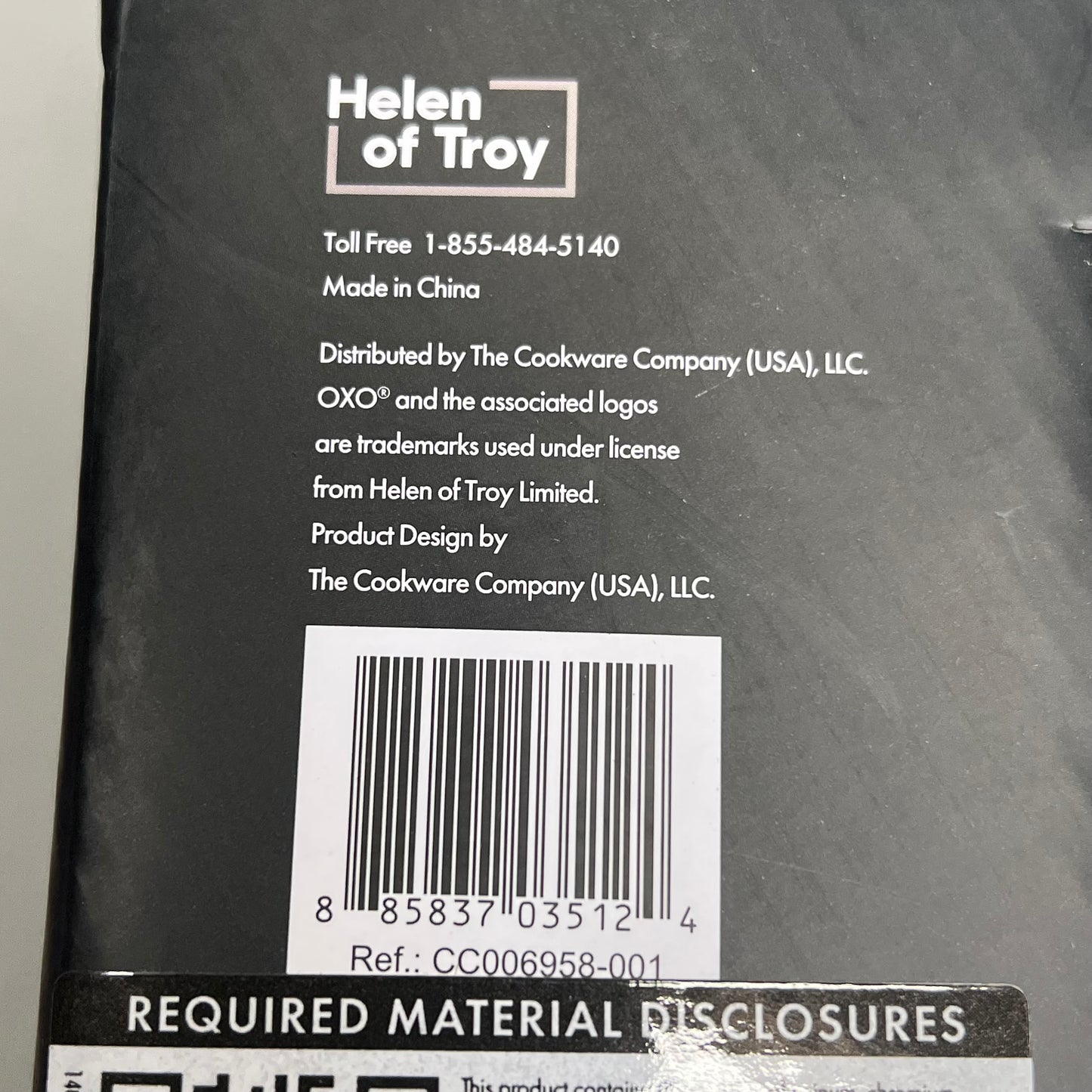 OXO (SET OF 2) Agility Series Ceramic Non-Stick Frying Pans 9.5" & 11" Black