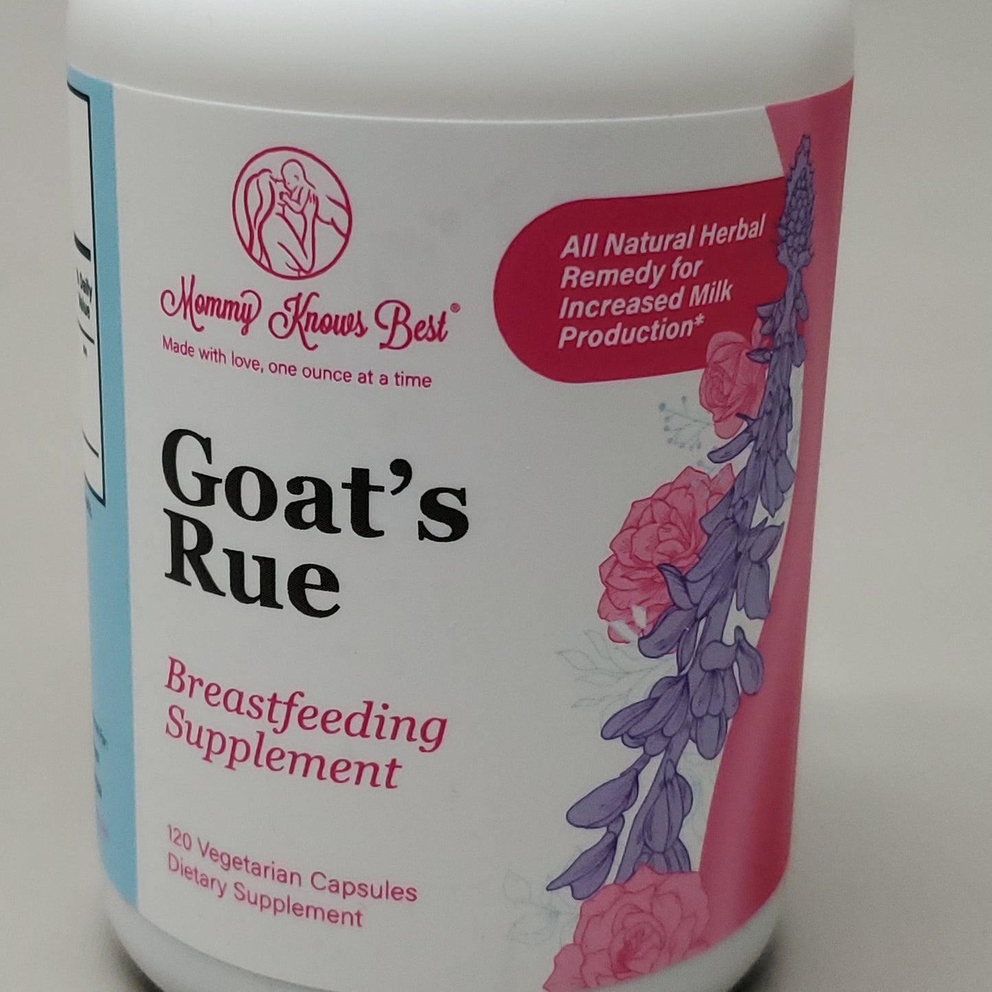 ZA@ MOMMY KNOWS BEST 6-PACK! Goat's Rue Breastfeeding Supplement 120 Capsules 720 Total Exp 10/23 C