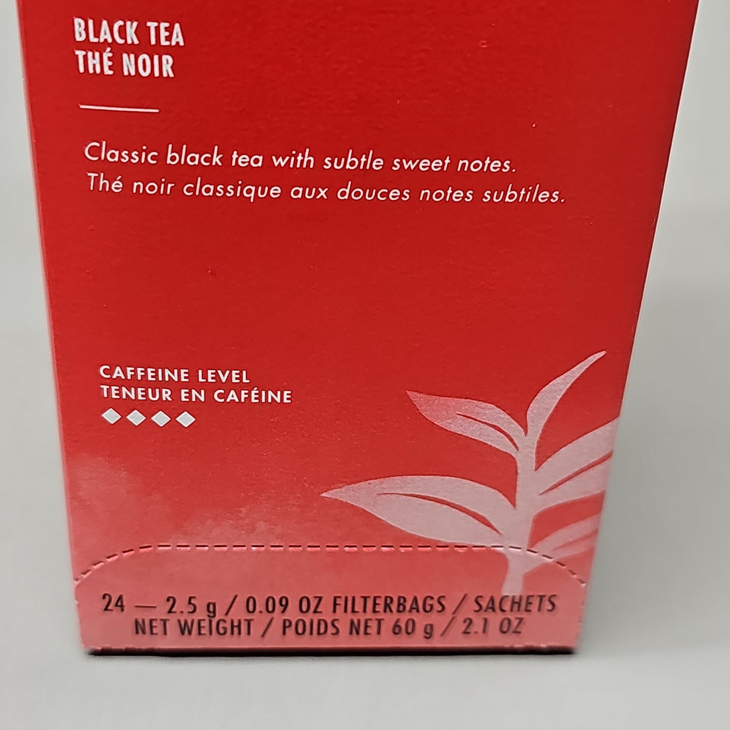 TEAVANA (6 BOXES) English Breakfast Black Tea 24 Per Box (144 Total Bags) BB 11/24