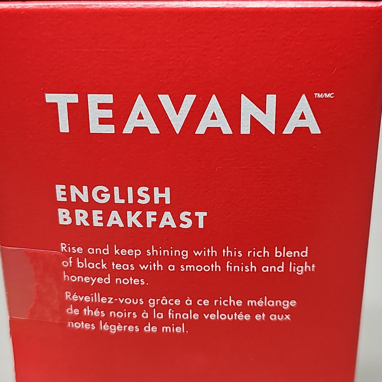 TEAVANA (6 BOXES) English Breakfast Black Tea 24 Per Box (144 Total Bags) BB 11/24
